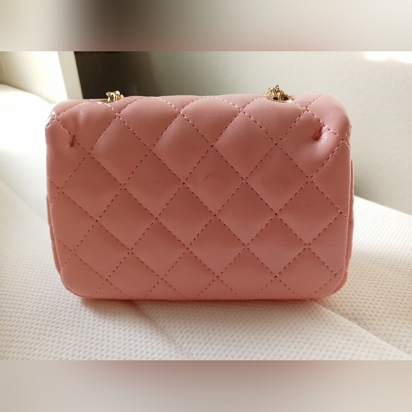 ZOMI GEMS Classic Quilted Stud Flap Mini Handbag - Picture 4 of 6